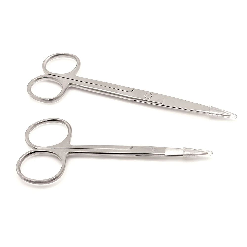 

High-Precision Straight Eye Scissors Medical Grade Stainless Steel Dental Instrument Sterilized for Microsurgery & Suture