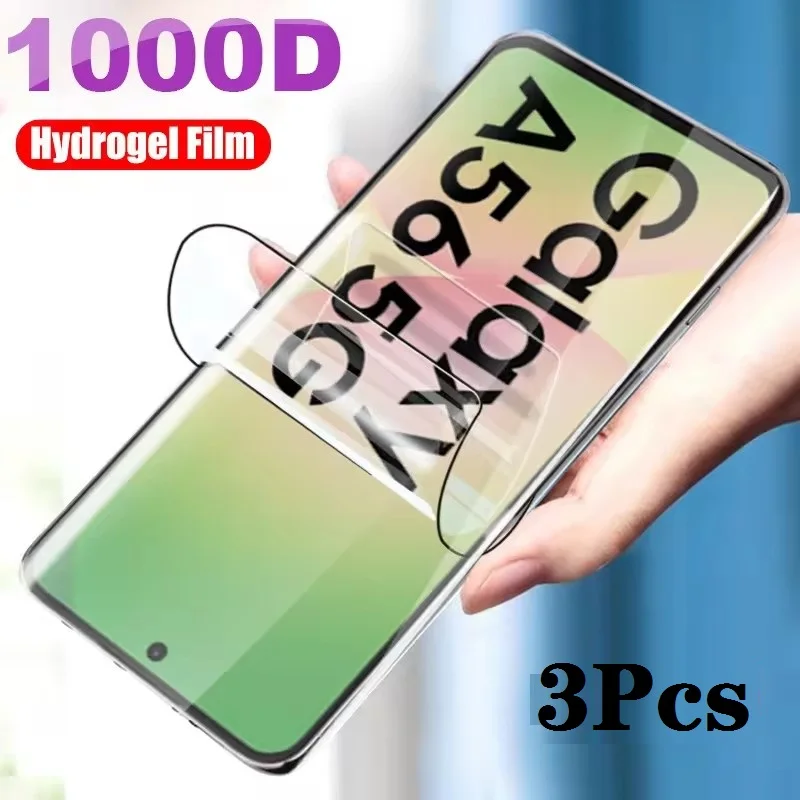 3Pcs Hydrogel Film For Samsung Galaxy A56 A36 A26 5G Screen Protector