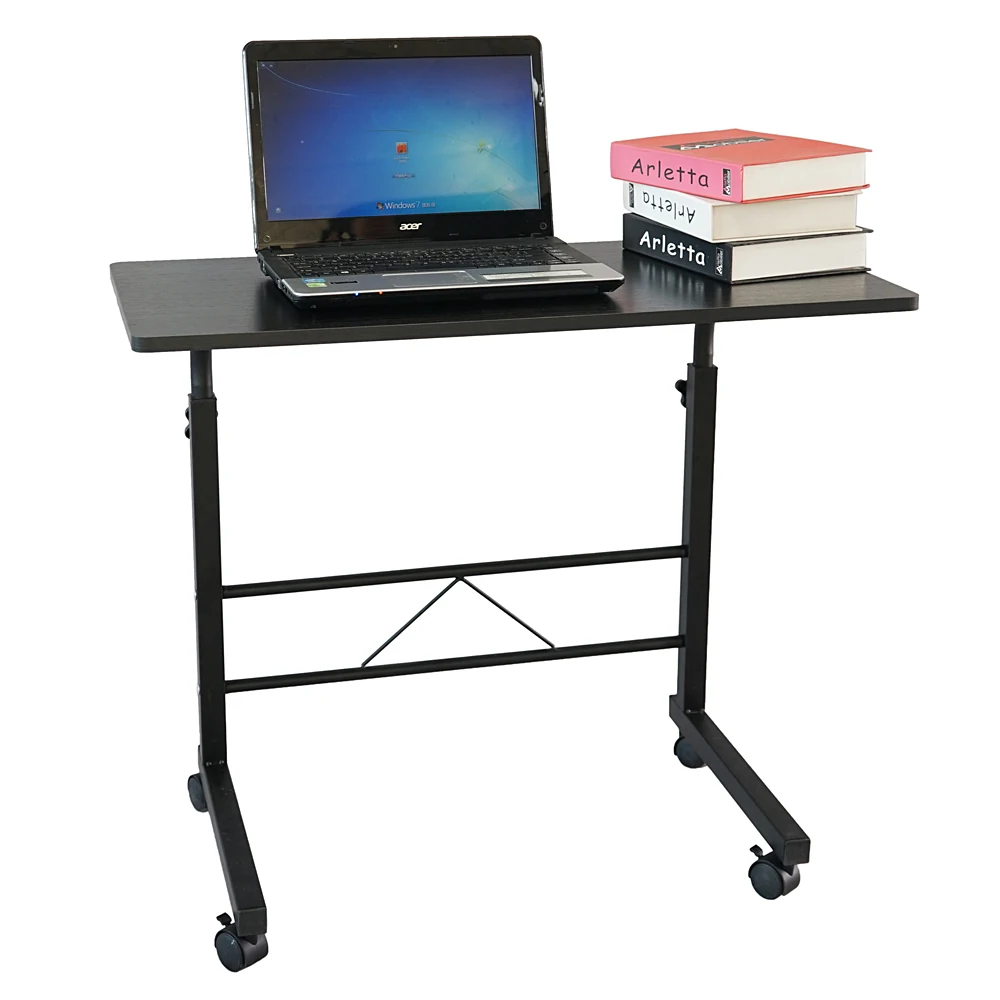 Removable P2 15MM Chipboard & Steel Side Table Black