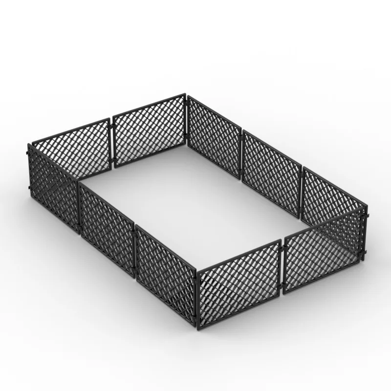 MOC Military Base Bausteine-Set – DIY-Steine mit klassischem Bauernhofzaun und Militärzaunteilen für Jungen – Detail 5