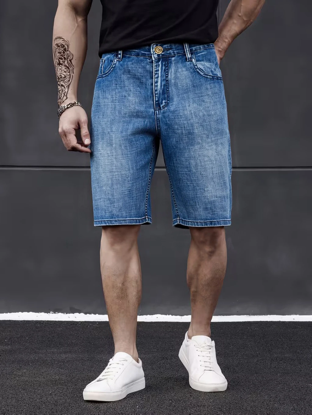 Thumbnail 4 - #71 Highest Rated Mens Denim Shorts to Buy in 2026