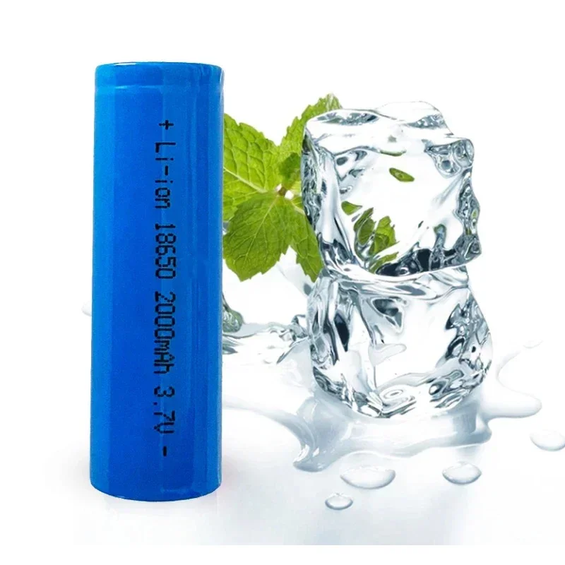 PURFIELD 18650 Battery 3.7V 2000mah Rechargeable Lithium Battery Li-lon Battery For Headlamp Mini Fan Laser Pointer Flashlight