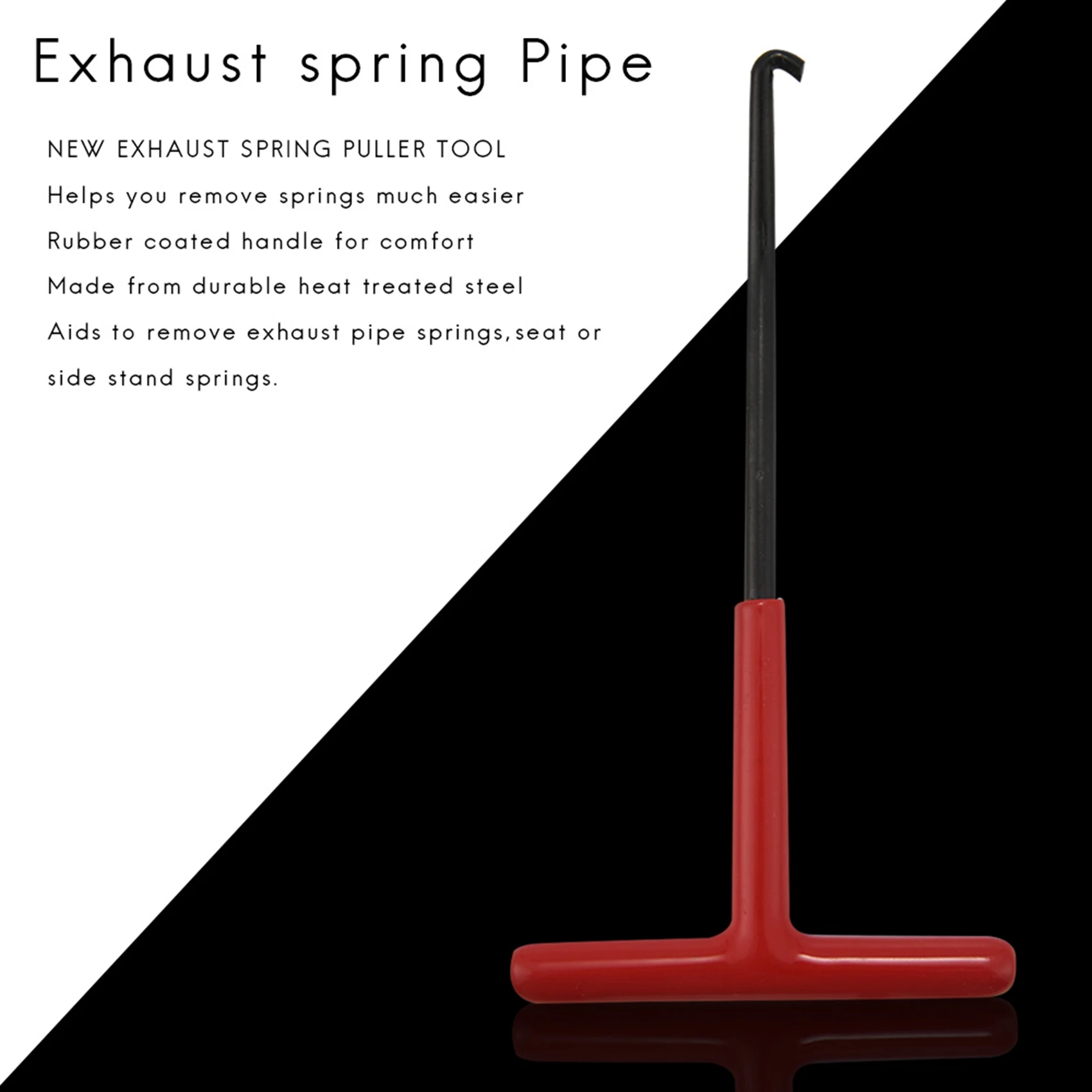 

A96E-Exhaust Spring Hook Puller Tool T Handle Dirt Bike Mx Atv Motorcycle