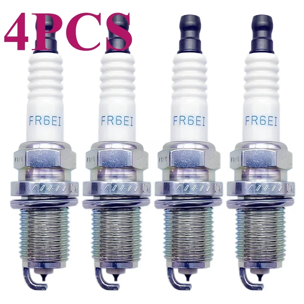 4pcs/lot FR6EI MN163236 High Quality Iridium spark plugs For MITSUBISHI OUTLANDER II LANCER SPORTBACK Eclipse Endeavor Galant