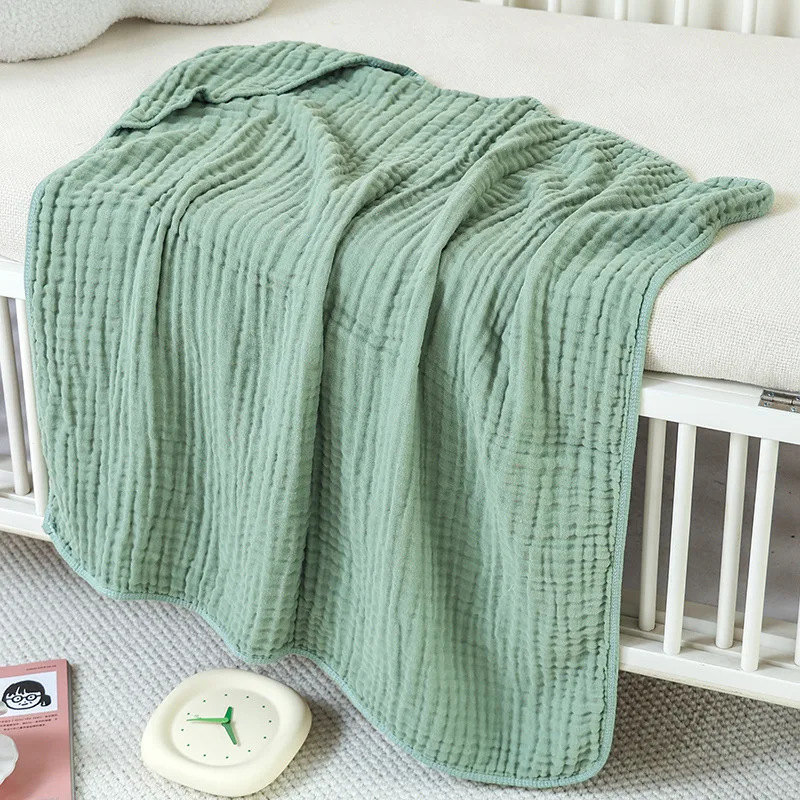 Garza di cotone Coperta fasciatoio per neonato Neonato in mussola super morbida Swaddle Wrap Asciugamano da bagno per neonati Coperte per la ricezione del bambino Articoli per biancheria da letto