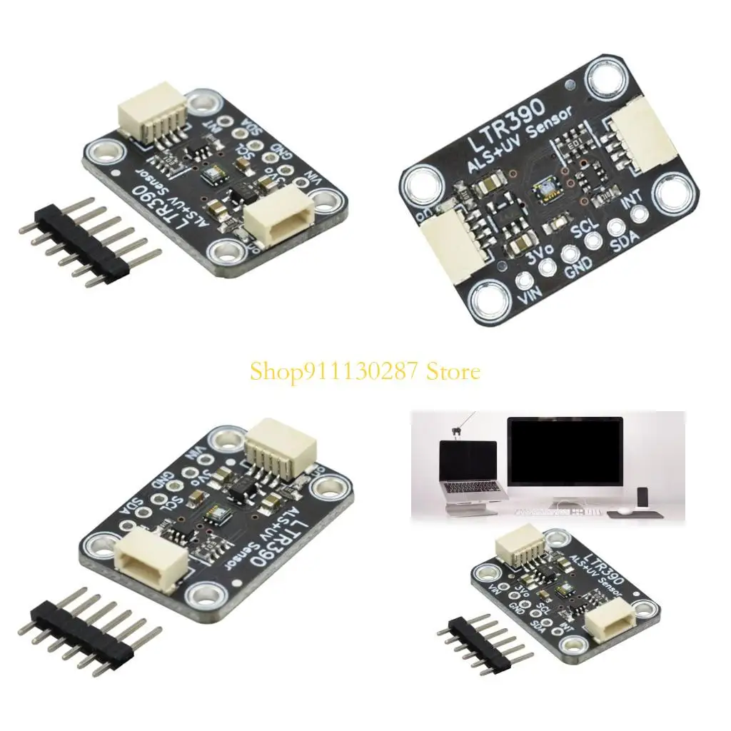 

J1HC LTR390 Sensory Sensory Support I2C Digital Sensory Module 280NM 430NM Experimemt