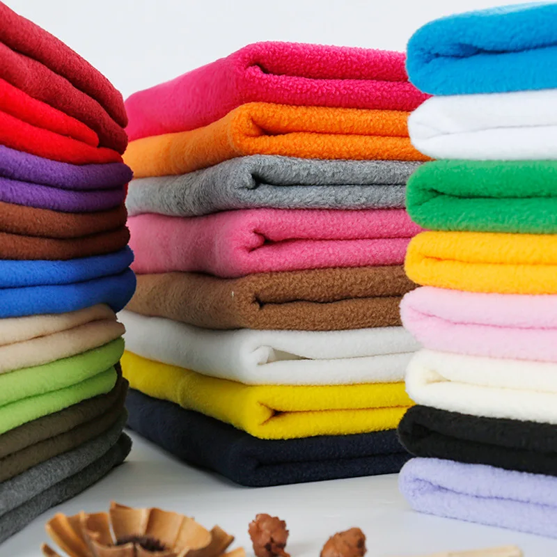 Afbeelding 3: Verdikte anti-pilling polar fleece stof Enkelzijdig gebreid kinderkledingmateriaal Zachte warme stof voor kinderkleding