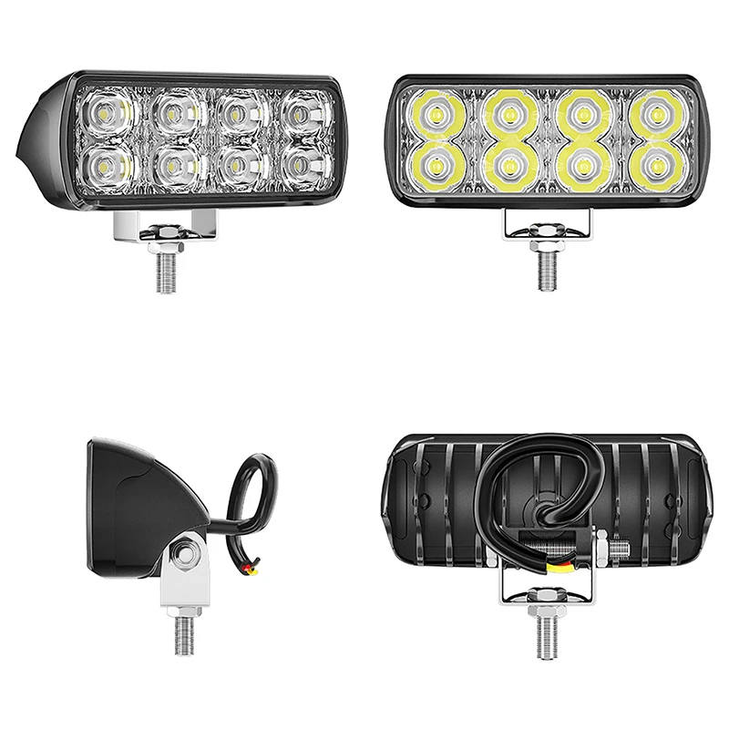 Luzes de trabalho LED para empilhadeira, projector de condução, One-Shaped, Mini Spotlight, carro, novo