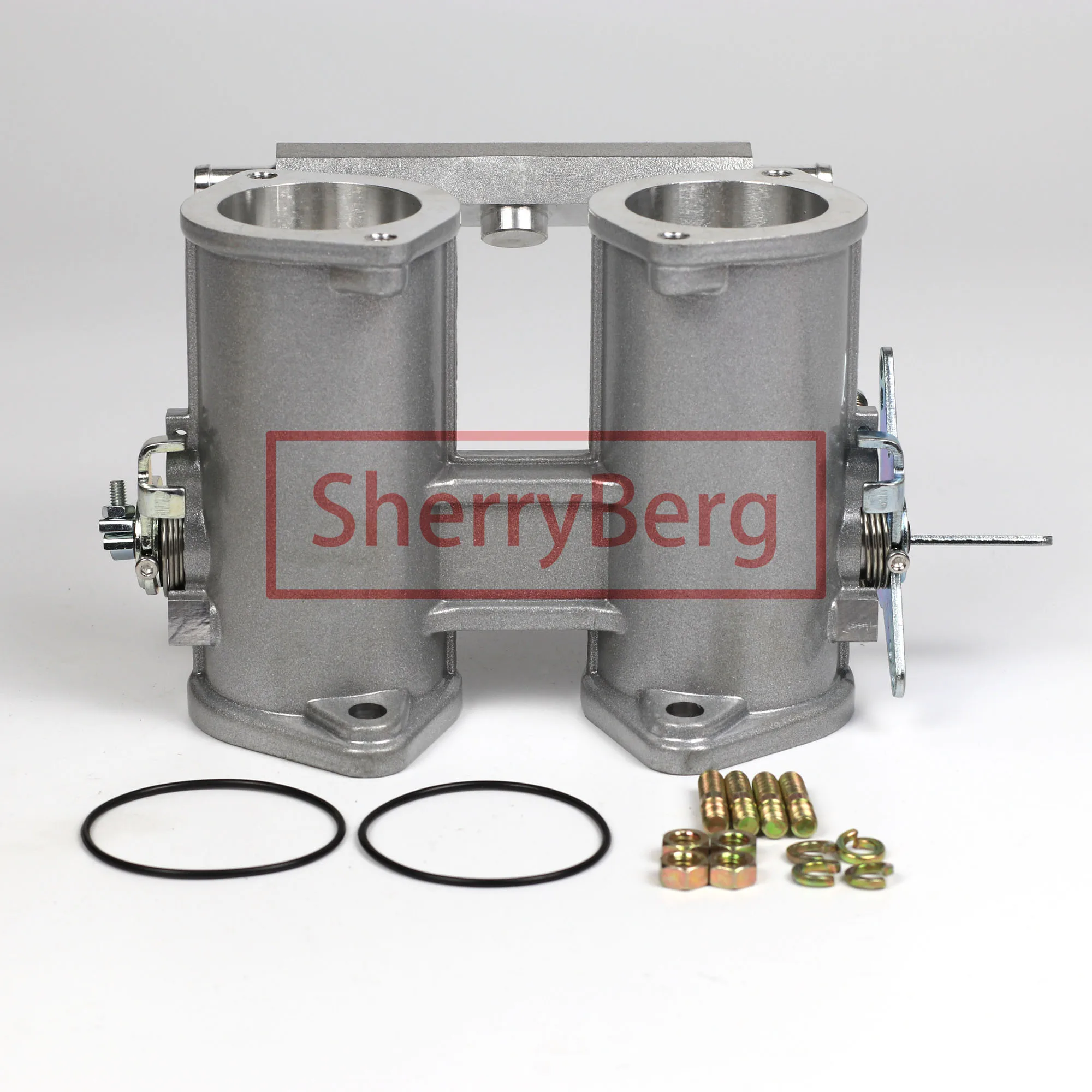 SherryBerg 45MM 45DCOE 45 DCOE Weber EMPI Style Sidedraft Corpo farfallato con binario carburante EFI Colata e materiali di alta qualità