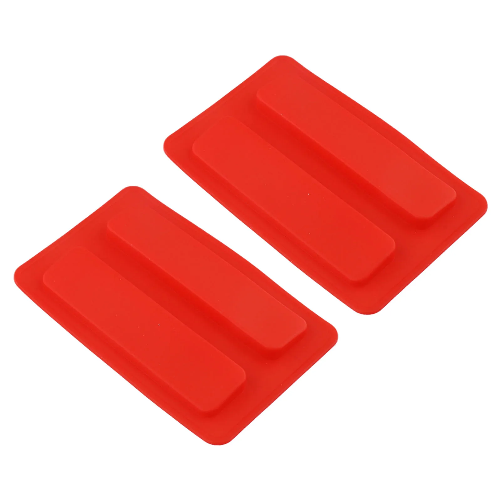 2 Pieces Silicone Toaster Covers Dustproof Heat Resistant Lid for 2 Slice Toasters Appliance Protection and Storage