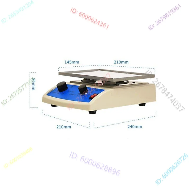 NMYC-100 مختبر مذبذب دوار RPR خلاط مختبر المداري الدوار شاكر مذبذب مداري 210 دورة في الدقيقة مذبذب سرعة قابل للتعديل #6