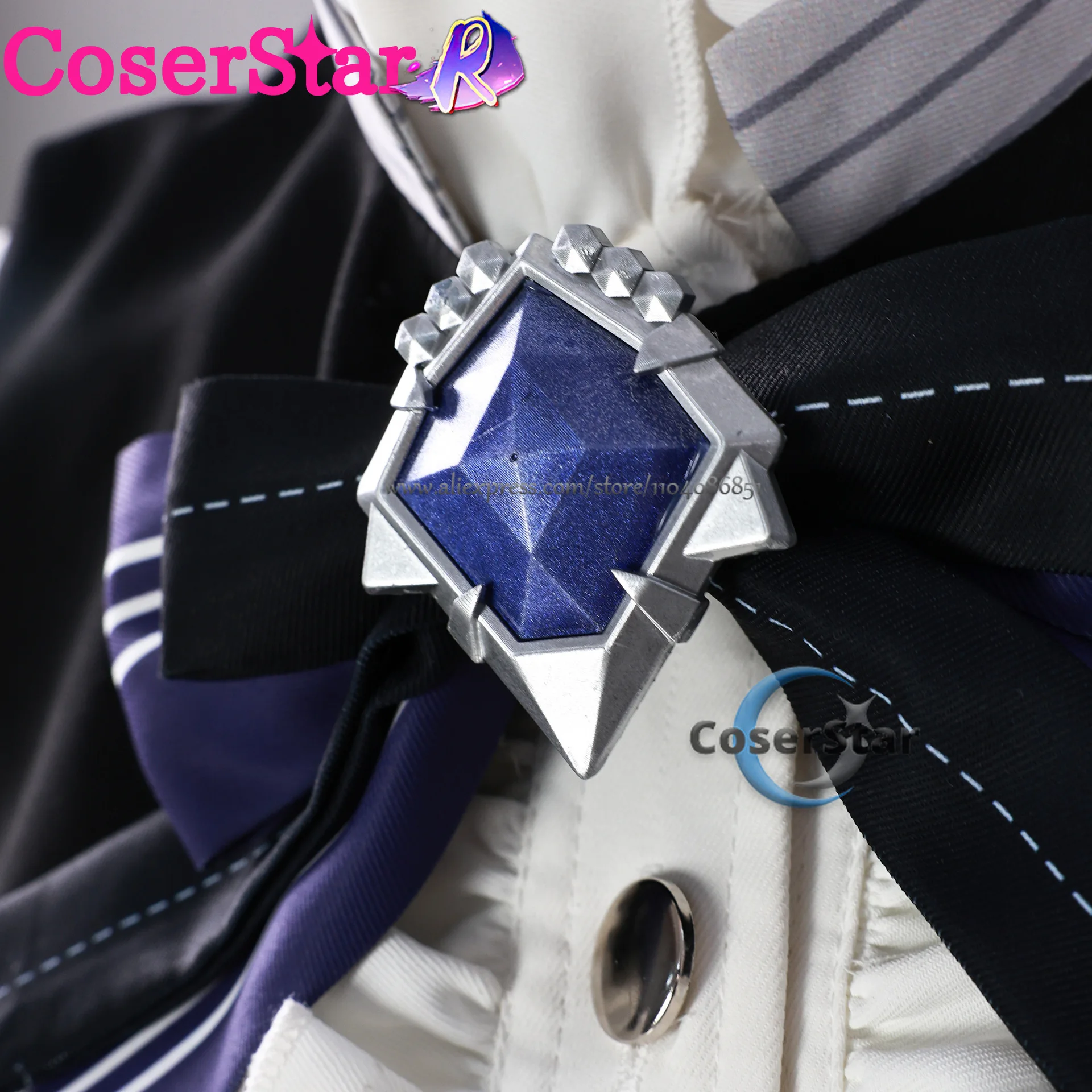 CoserStar-R أنيمي Zenless منطقة صفر فيفيان تأثيري حلي فيفيان تأثيري فستان كرنفال الرسوم المتحركة الهزلية شعر مستعار للحفلات الأحذية الدعاوى