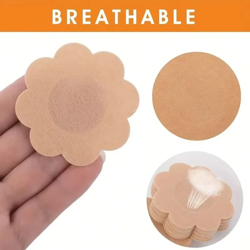 Self-Adhesive Reusable Silk Nursing Bra, Soft Petal Design, Comfortable Daily Wear, Perfect for Everyday Use