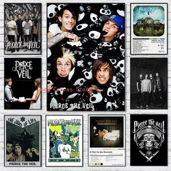 Pierce The Veil 'Collide With The Sky' Album Art Canvas Poster - Wall Decor for Music Lovers