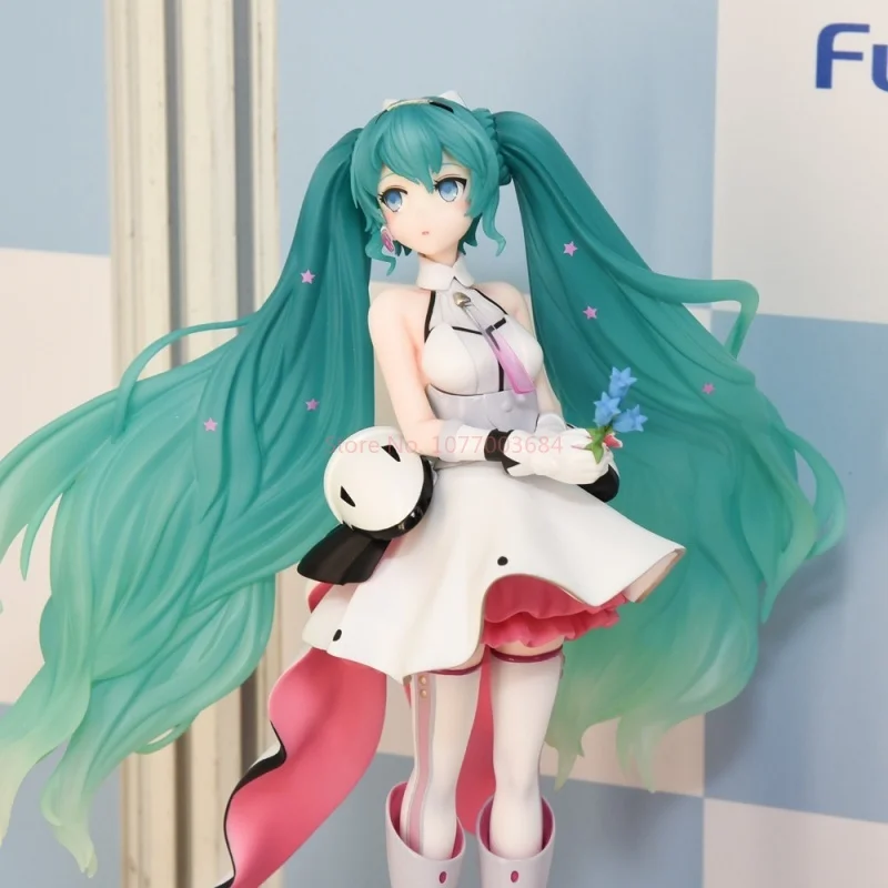 ของแท้ Tenitol Hatsune Miku Galaxy Live อนิเมะ ของเล่น ซีรีส์ไซไฟ ฮัตสึเนะ มิคุ ฟิกเกอร์โมเดลขนาด 21.5 ซม. ของตกแต่ง ของเล่น ของขวัญ