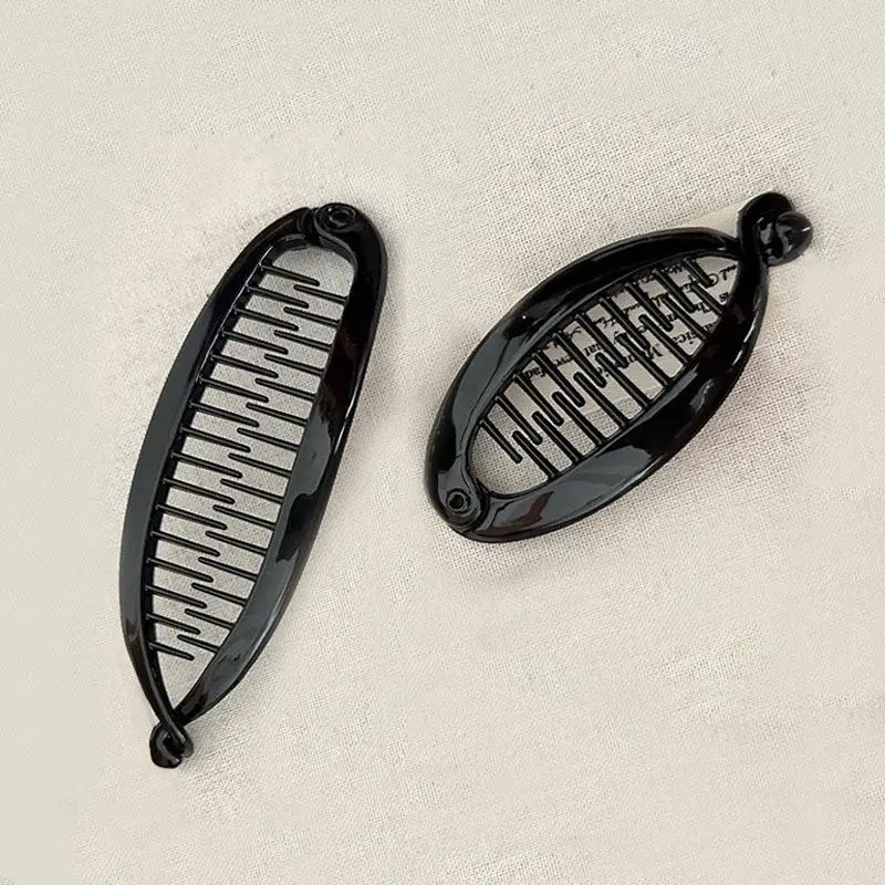 Fischförmige Bananen-Haarspangen, Pferdeschwanz-Clips, Haarreifen, Damen-Haaraccessoires, Haarnadeln, Twist-Clips – Detail 9