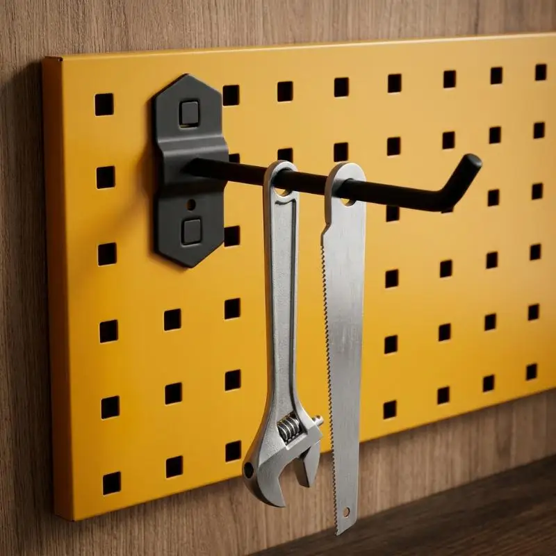 Heavy Duty Steel Garage Storage Hooks Assorted Sizes For Organizing Tools Bikes Ladders