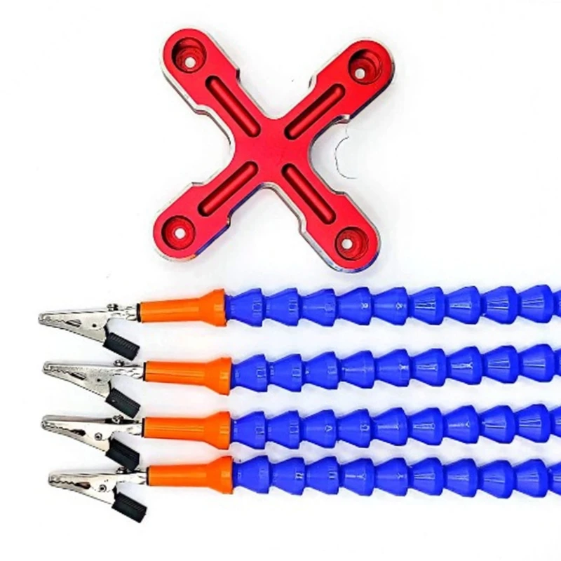 Soldering Third Hand Station With 4 Flexible Arms For Jewelry And Projects Dropship