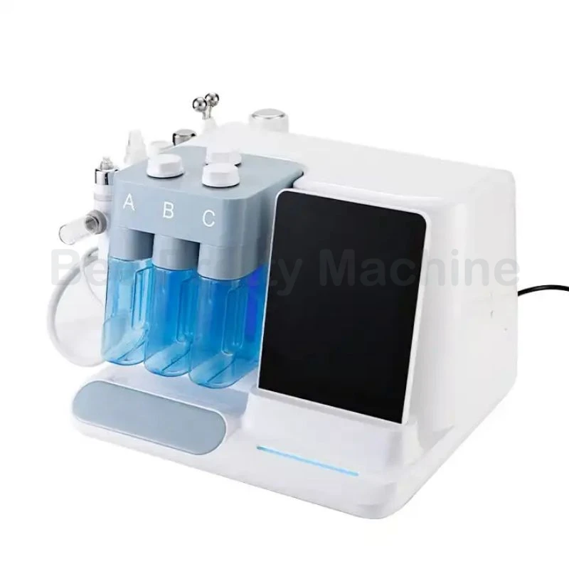 

2024 New 6 In 1 Multifunctional Face Watering Skin Moisturizing Desktop Beauty Machine Salon Use Device Deep Cleaning Lifting