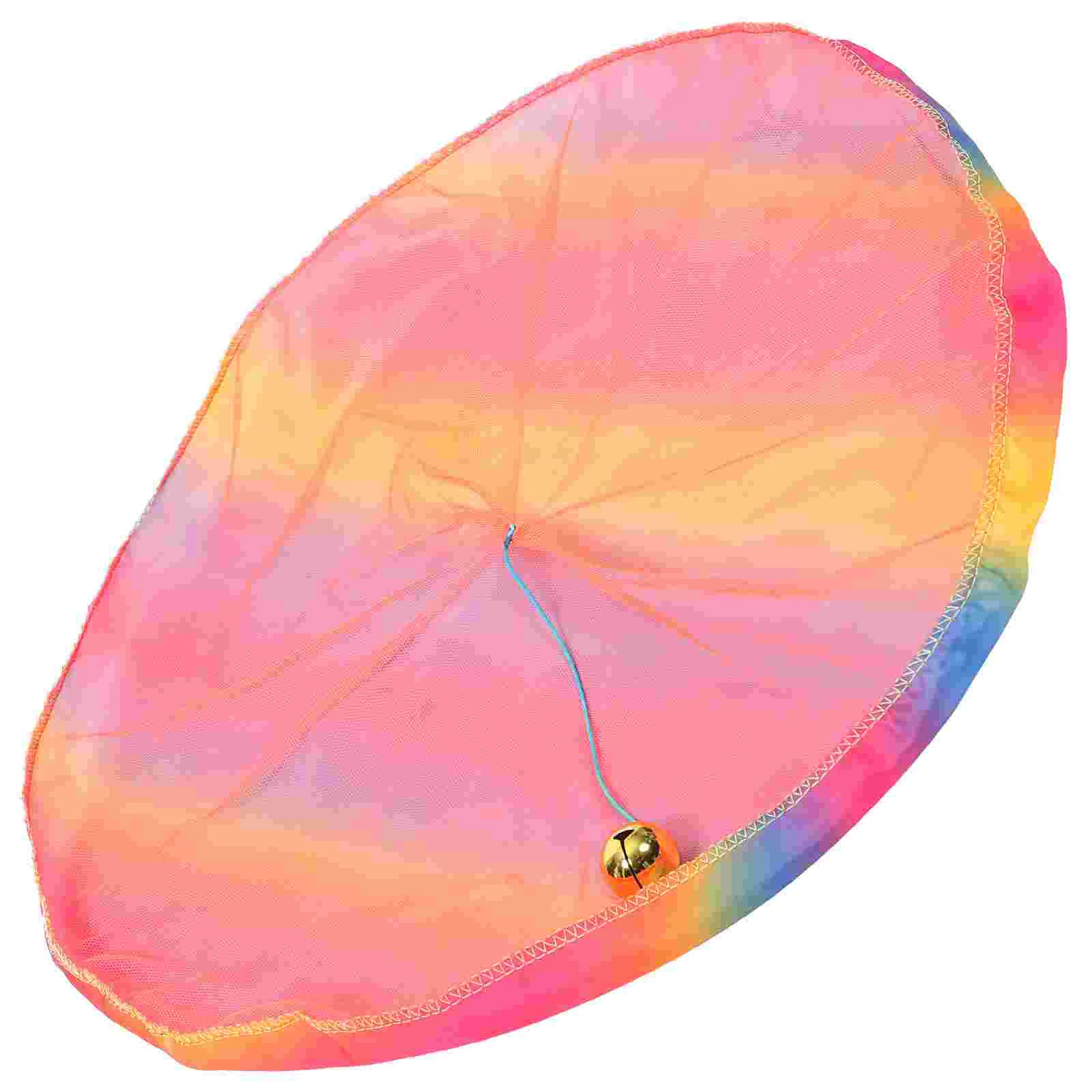 Children's Parachute Toys for Toddler Kids Garden Classic Fly High Throw Outdoor Metal Cloth Throwing