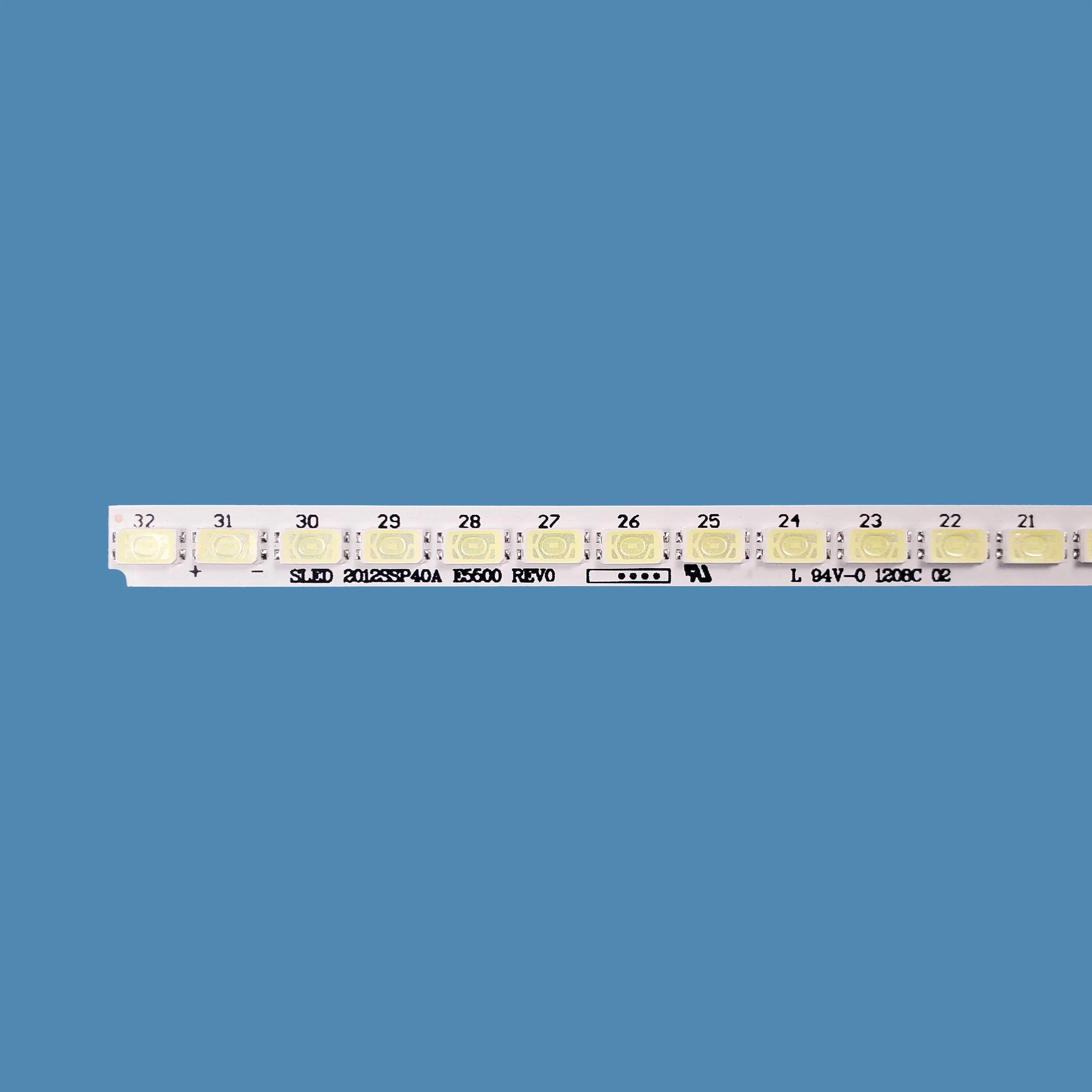 2pcs/set Backlight TV LED STRIP SLED 2012SSP40A E5600 REV0 For LK400D3LB83 LED Strip For TV Backlight Strip
