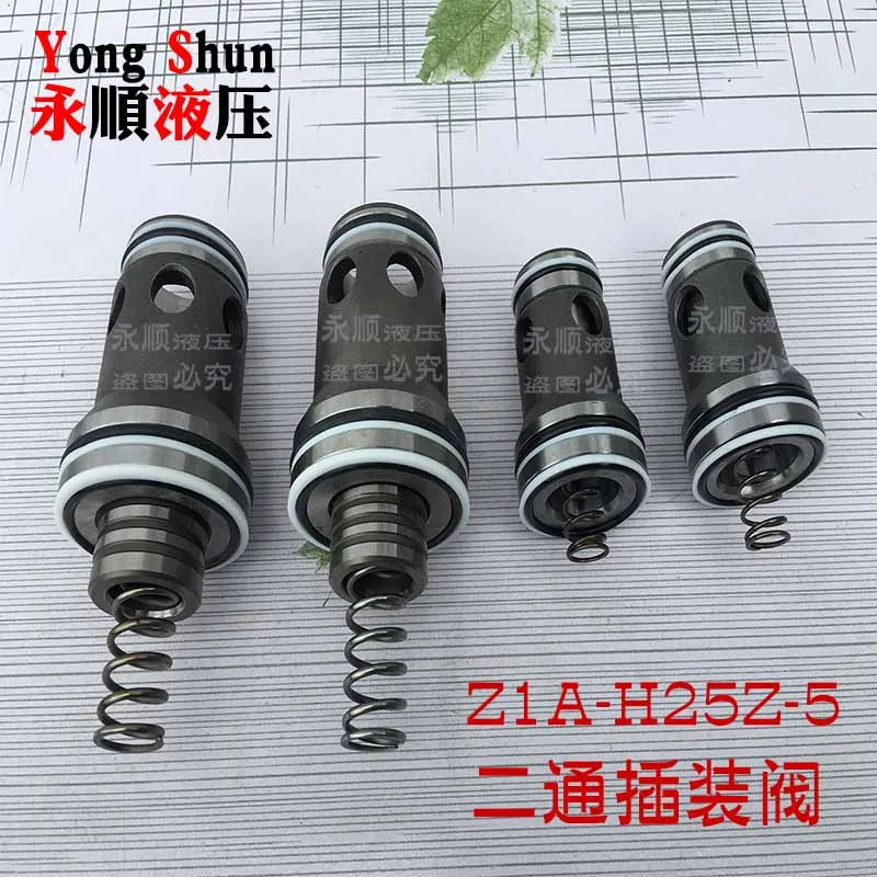 Z-shaped plug-in one-way valve Z1A-H32Z-5two-way two position electromagnetic directional hydraulic cylinder without hole logic