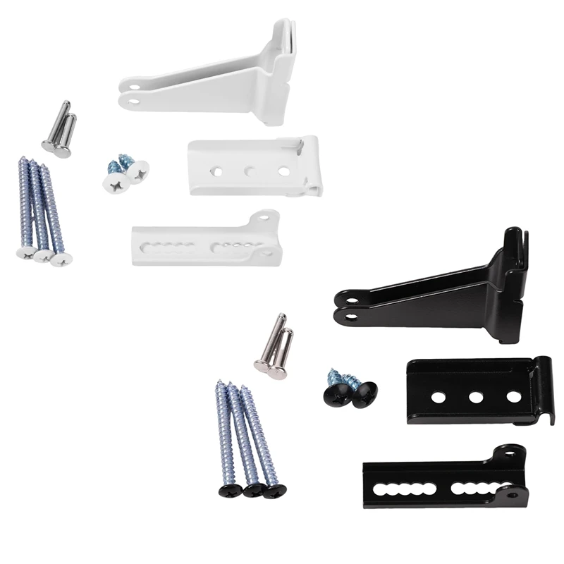 Kit de Pièces de Ferme-Porte Blanc Durable, Compatible avec Improsen