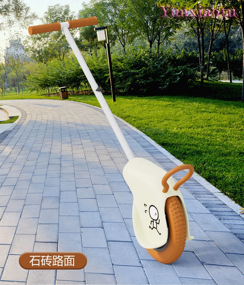 Single Wheel Handcart, Parent-child Competitive Bike, Single Wheel Baby Walking Bike, Male and Female Children