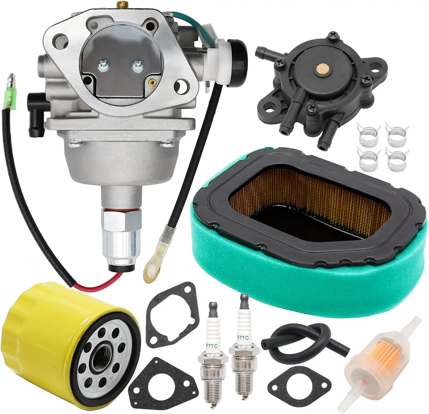 32-853-08 Carburetor Kit with Air Filter Fuel Filter, Replacement for Kohler Motor Courage SV710 SV715 SV720 SV725 SV730 SV735 S