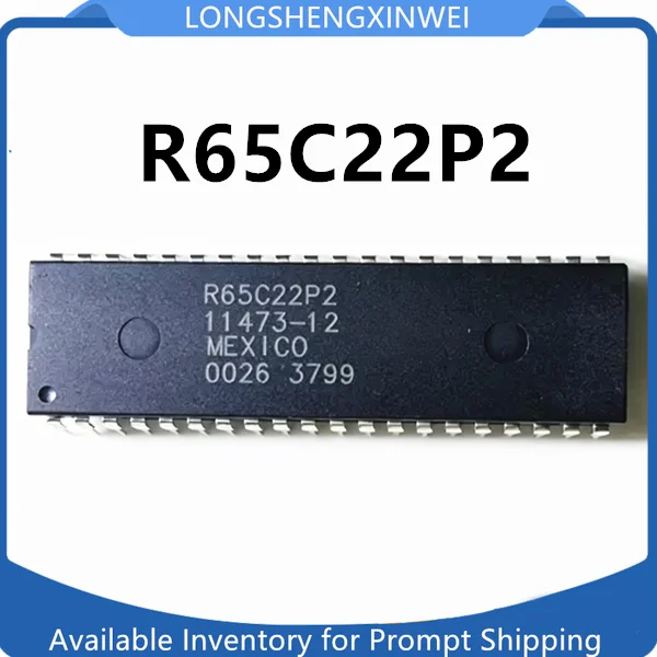 1PCS New Original R65C22P2 DIP40 Integrated Circuit Chip in Stock
