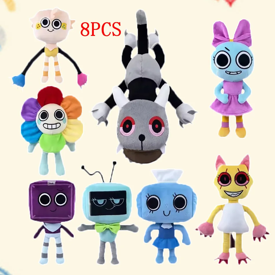 

Плюшевые игры Cut Dandy's World, игрушки Dandy World, мягкие плюшевые игры ужасов, галька, нечеткие куклы, подарки на день рождения