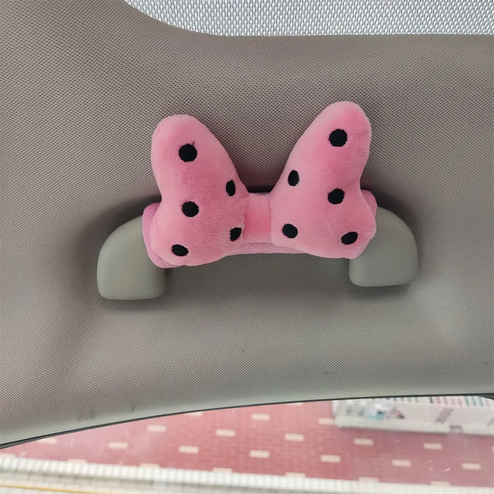 Rearview Mirror Cover Cute Car Interior Decoration Car Reversing Mirror Cover Decoration Cartoon Butterfly Knot