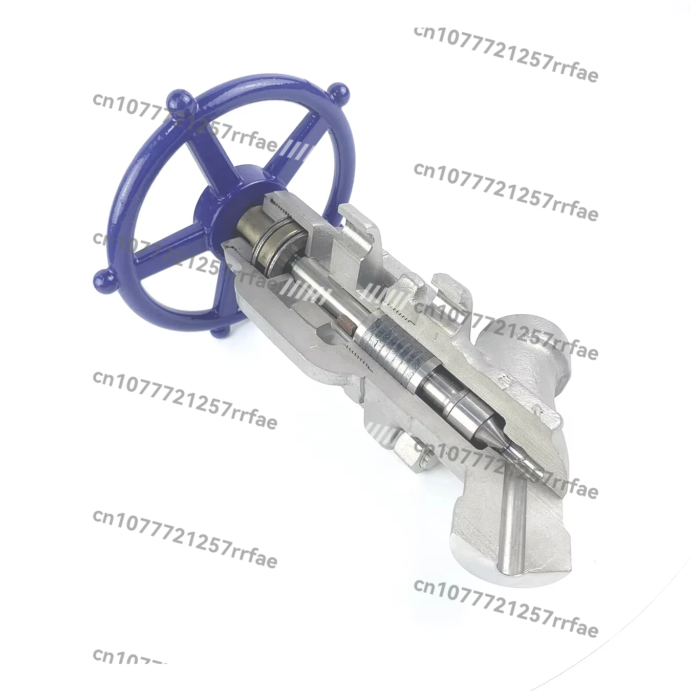 High Temperature and High Pressure Y-type Welding Stop Valve Y-type Split Process Stop Valve