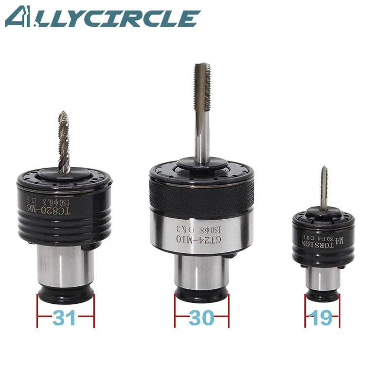 Carburized Steel TC820 M3-M30 Tapping Collet Chuck Overload Protection Anti-broken ISO Standard for CNC Machine