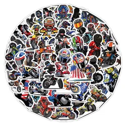 50Pcs/Pack INS Novelty Motorcycle Eyes Socks Friendship Astronaut Stickers PVC Waterproof Stickers Decals For Kids Toys Gifts