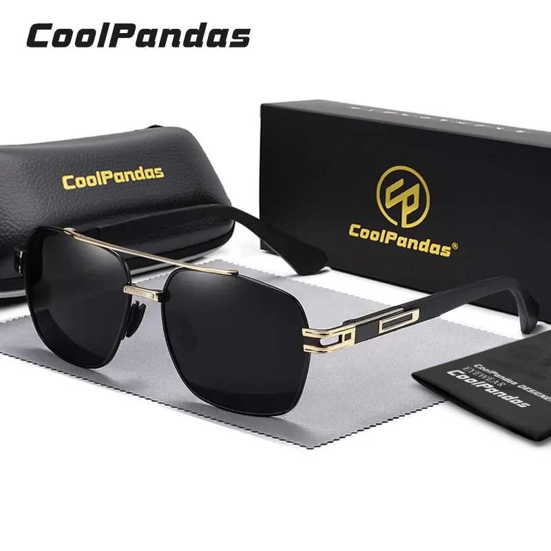 

High Quality Fashion Frame Polarized Sunglasses For Men Women Anti-Glare Driving Glasses Male Fishing Goggles Oculos de sol