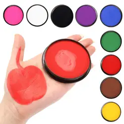 OPHIR DIY Face Painting Neon Fluorescent Makeup Drawing For Halloween Body Paint Pigment 30g/Set 9 Colors For Choose