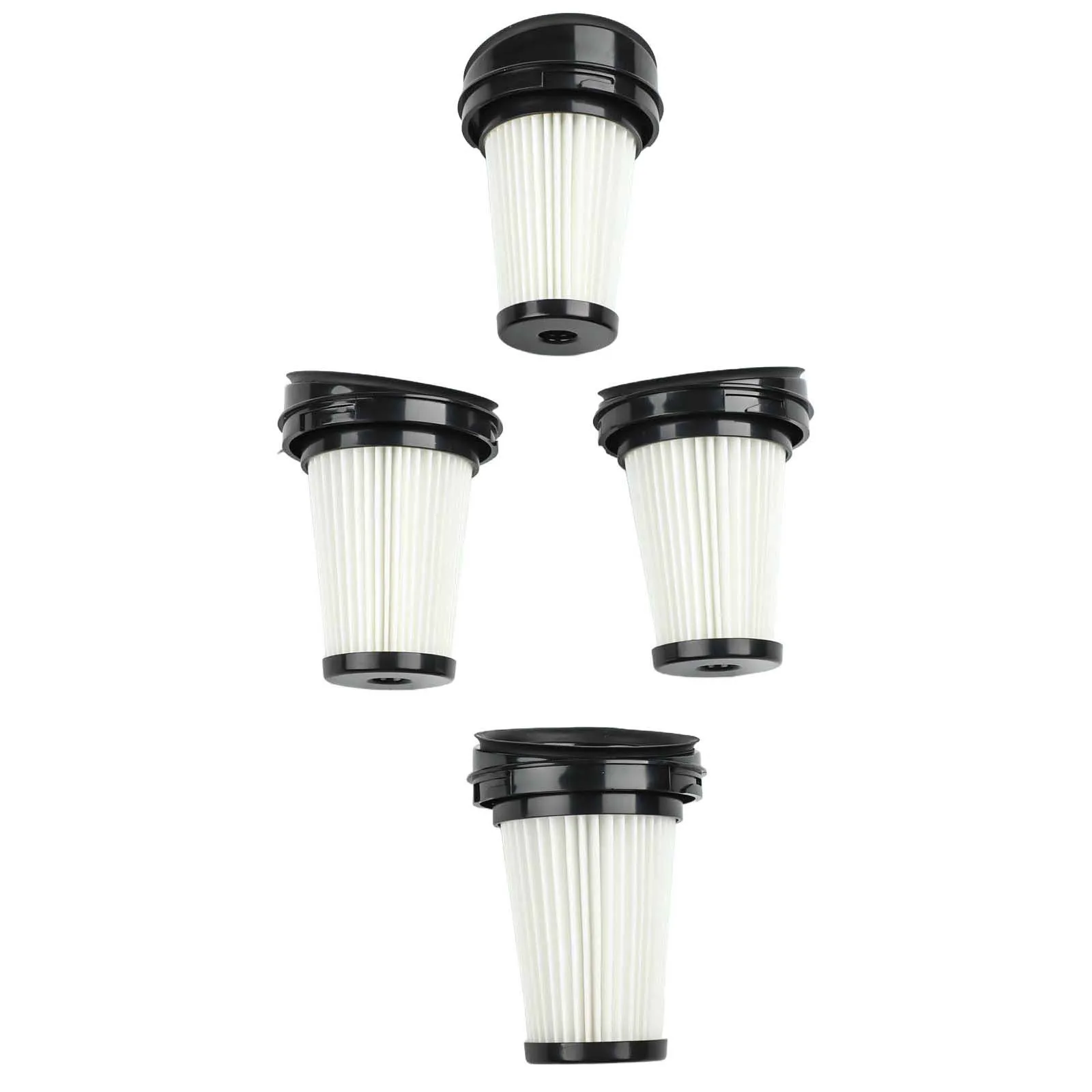 4 قطعة مرشحات الهواء 9.8 سنتيمتر/3.86 بوصة الارتفاع الأمثل نفاذية الهواء ل Domo DO215SV DO217SV قطع غيار المكنسة الكهربائية اللاسلكية