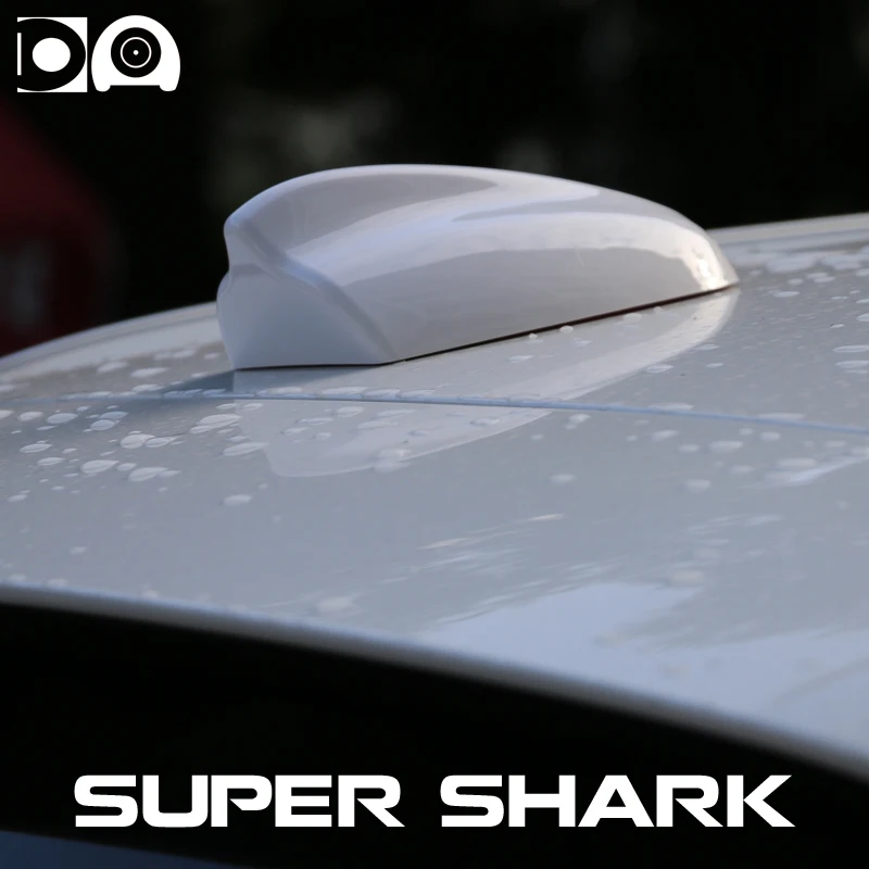 Super Shark Fin Antenna Car Radio Antenna Piano Paint Surface Suitable For Most Models Of Mazda/Jeep/Nissan/Volkswagen/SsangYong