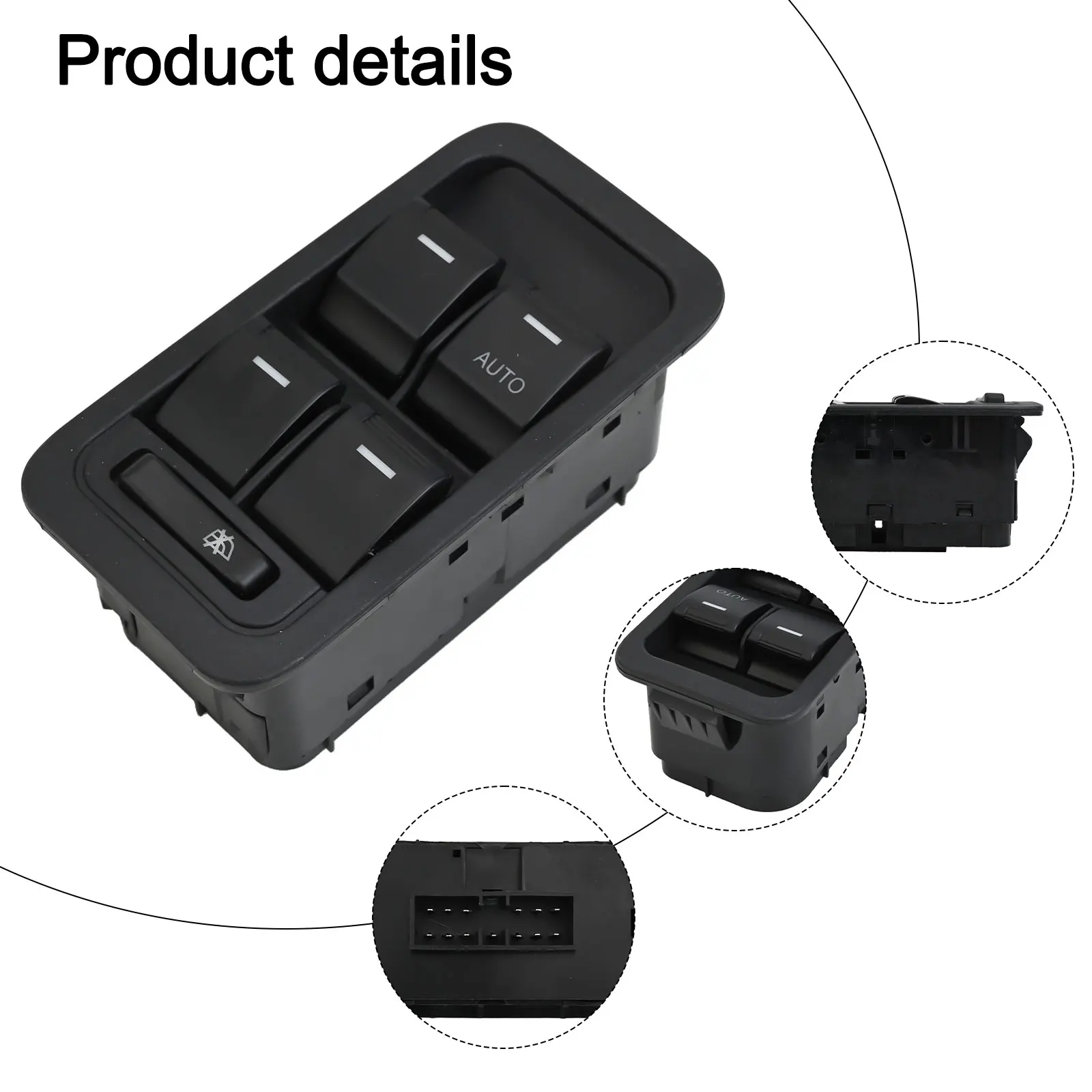 

Window Control Switch Single Window Switch Easy Installation Design Longevity And Resilience For Ford Territory