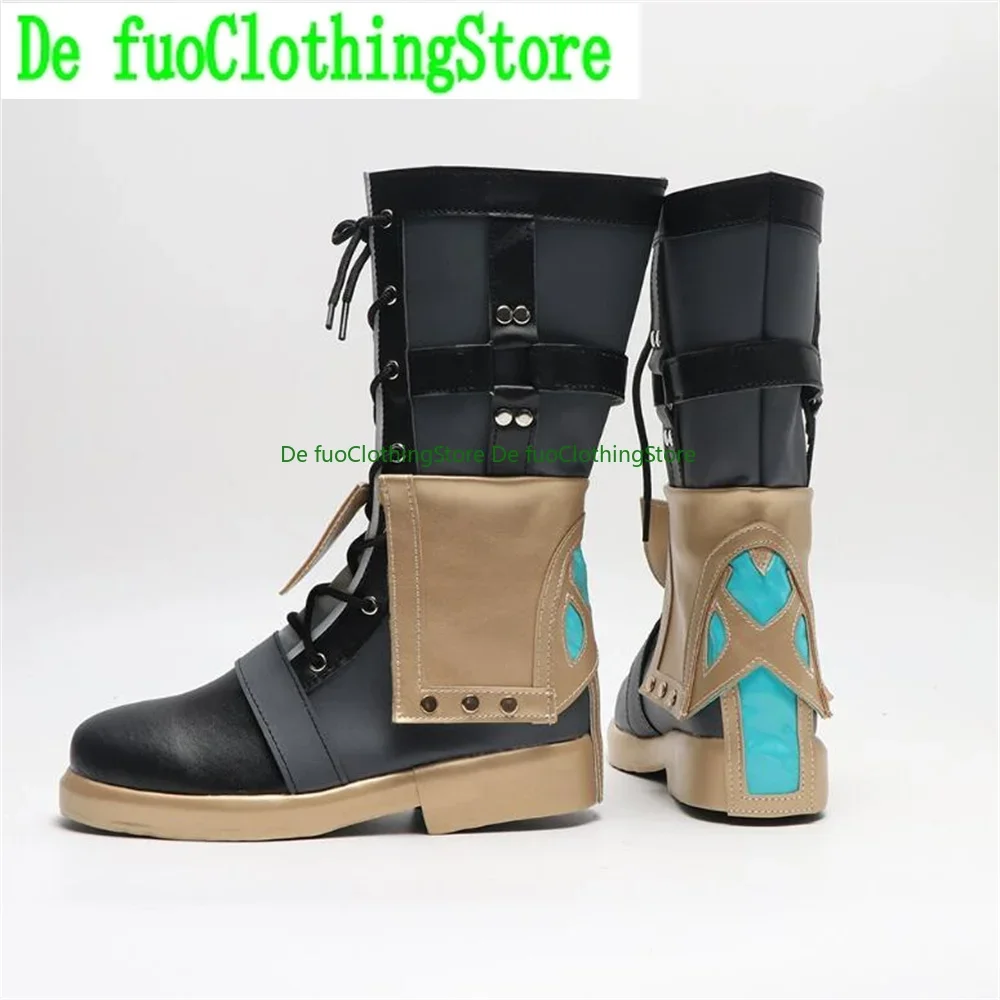 De Fuo Clothing Anime Store Freminet Lynette Lyney Genshin Impact Cosplay Shoes Game Anime Halloween Christmas #4