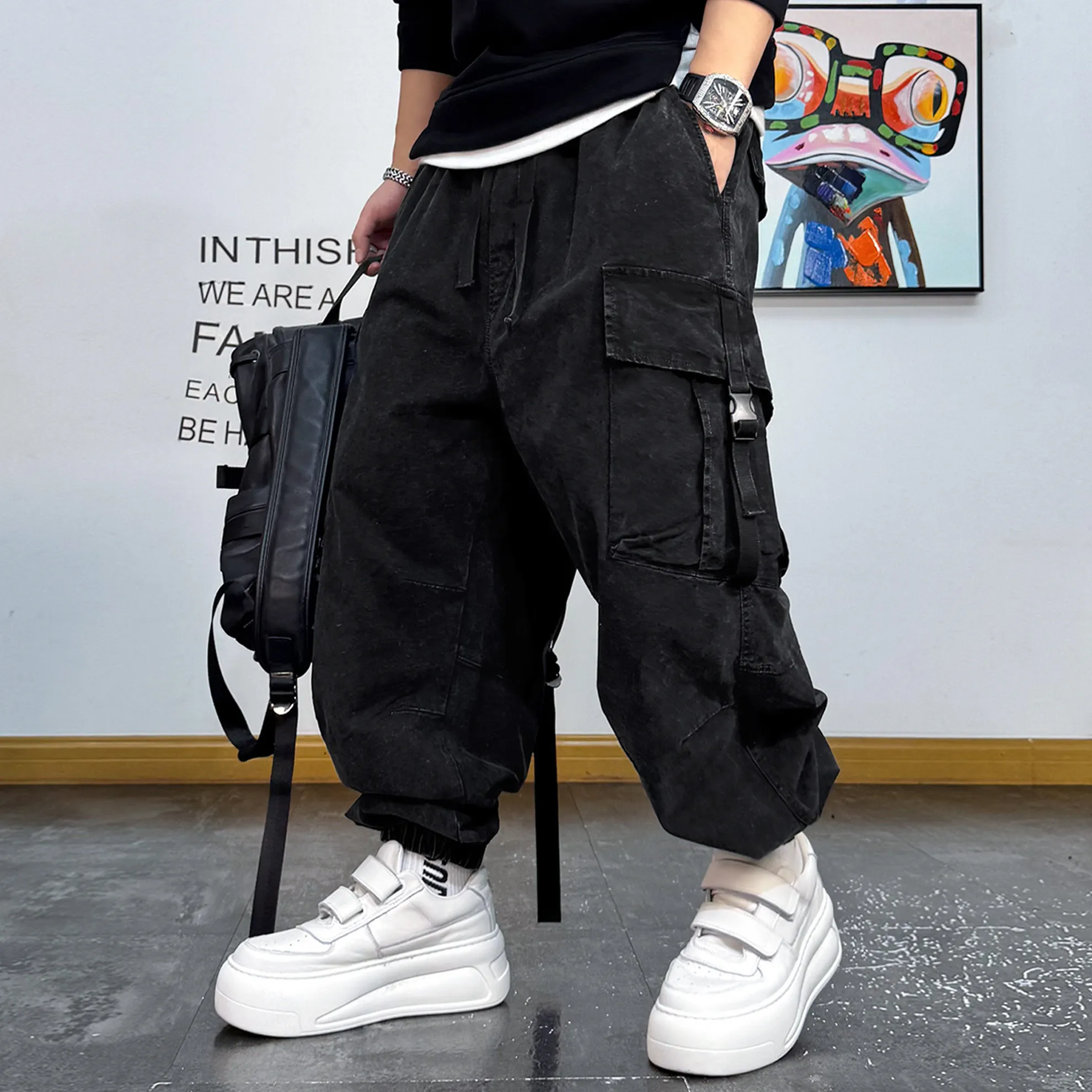 American Vintage Cargo Joggers - Retro Track Pant review and price