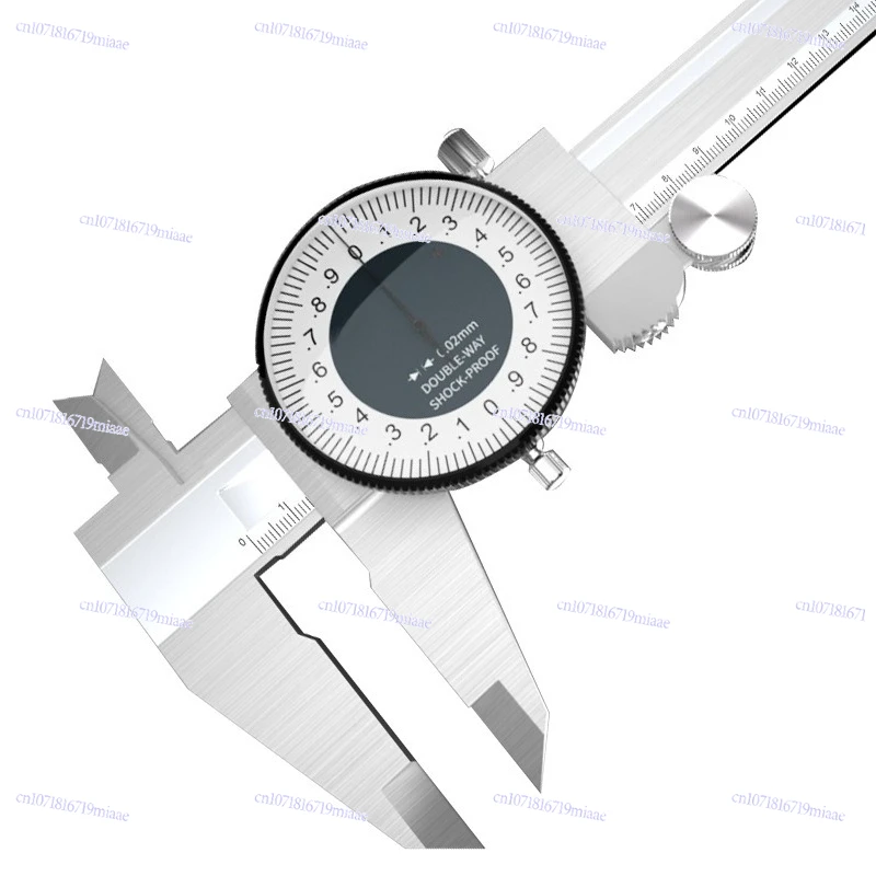 Caliper with watch High precision vernier caliper Industrial grade representative Stainless steel 300mm oil dial caliper