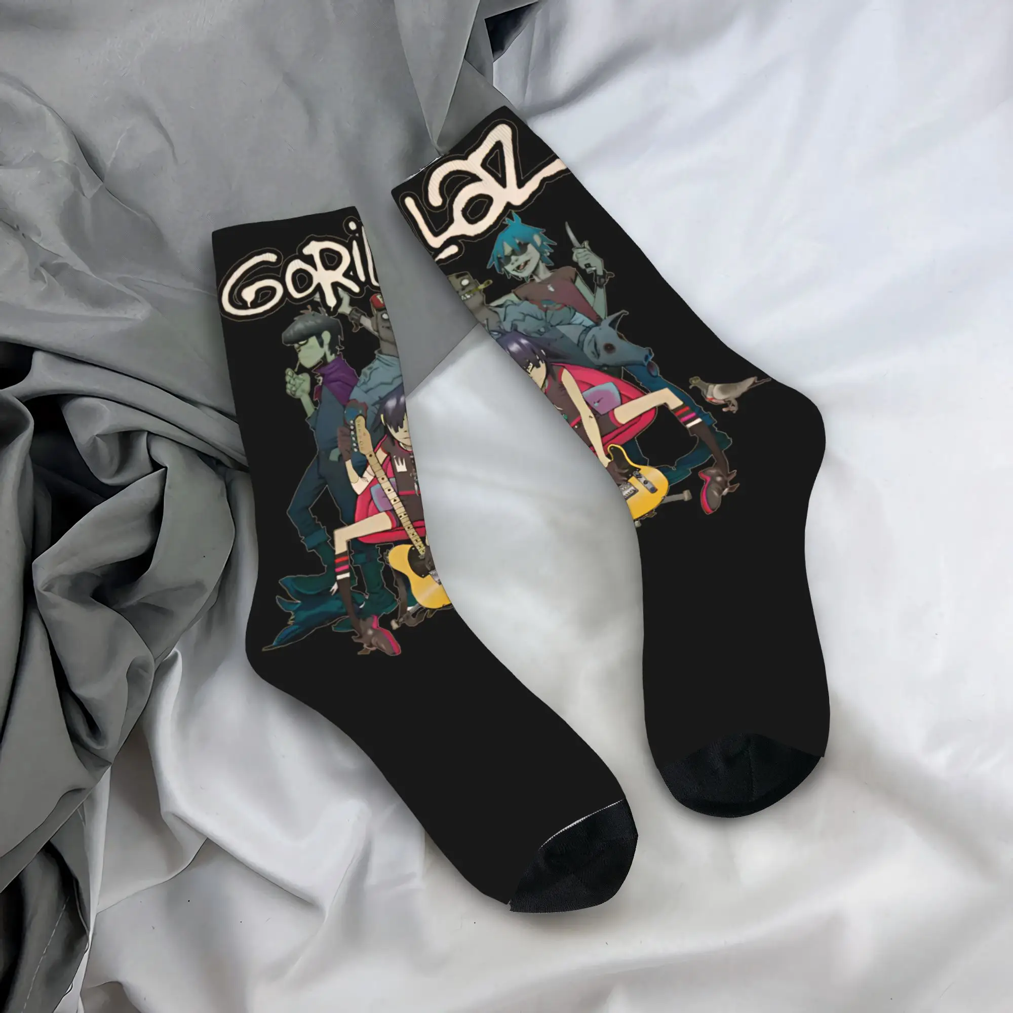 

Gorillaz Stockings Men Cute Socks Soft Fashion Socks Winter Skateboard Non Slip Design Socks Gift