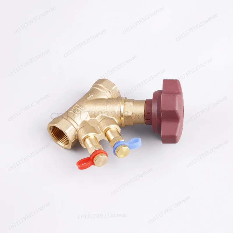Brass Balance Flow Control Valve DN15 DN20 DN25 DN32 DN40, Replacement Plumbing Part
