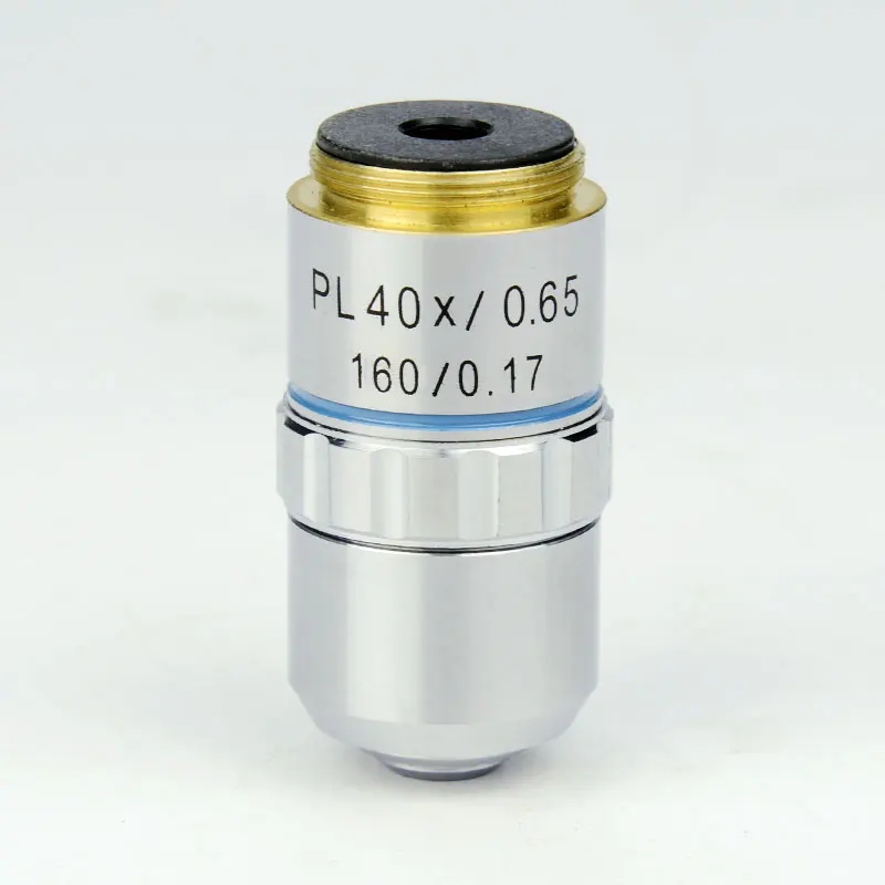 Biological Microscopes Lens 40X 195 Achromatic Objective Lens Plan Objective Lens