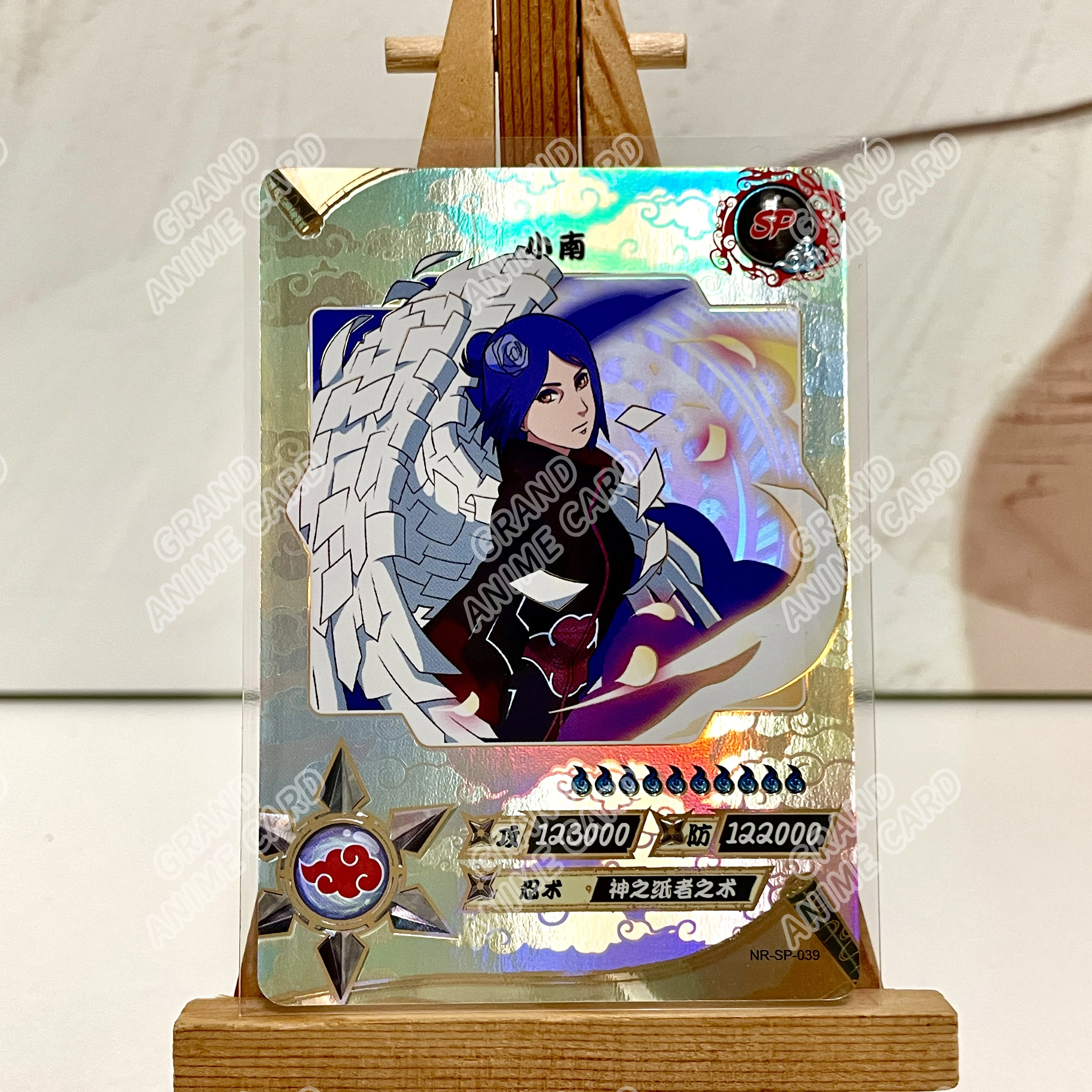 Kayou Genuine Anime Naruto Card SP Full Series No.001-040 Gaara Uzumaki Naruto Namikaze Minato Rare Collection Card Toy Gift