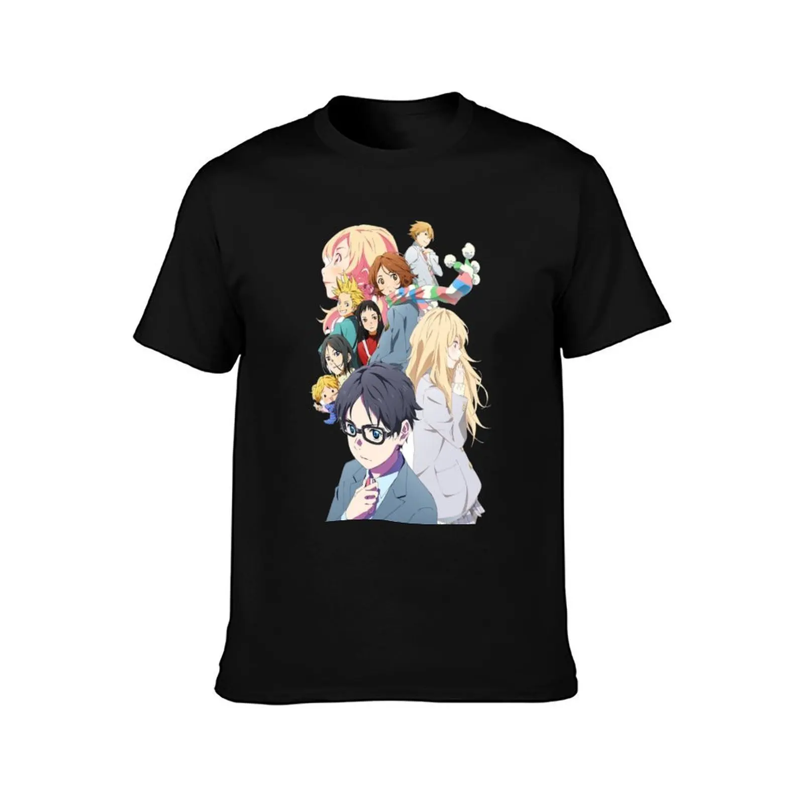 Your Lie in April T-Shirt Outdoor Work Short Sleeve Top