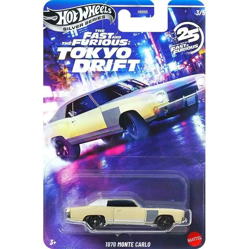 New Hot Wheels Silver Series HNR88 Fast & Furious Plymouth Alloy Diecast Model Car Collection view 4