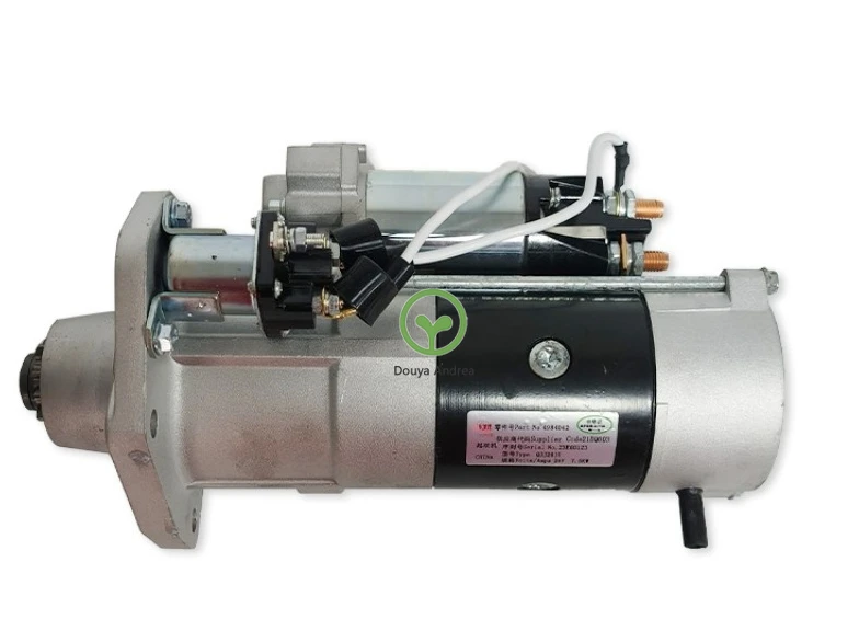 

Cumm ins ISDE EFI engine QDJ2615 start motor Dongfeng Tianjin 180 starter 4984042